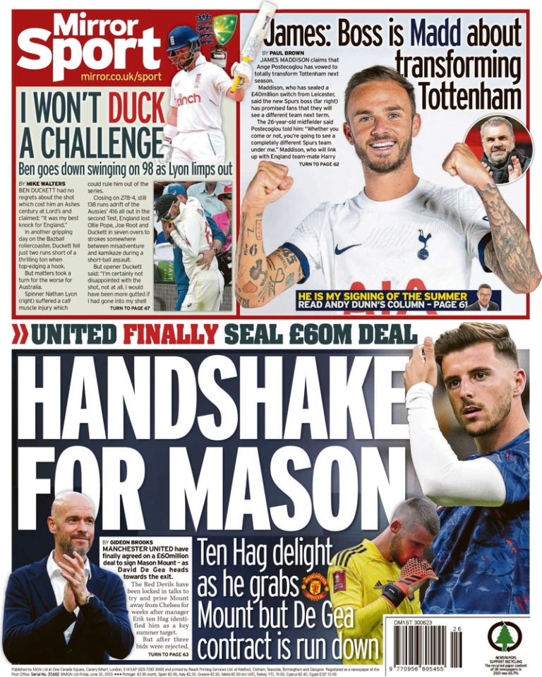 Mirror Sport (ENG)