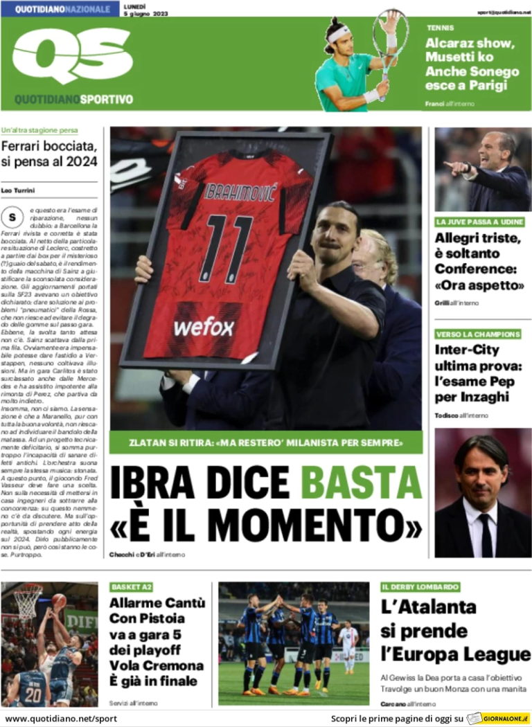 ''QS'' QUOTIDIANO SPORTIVO