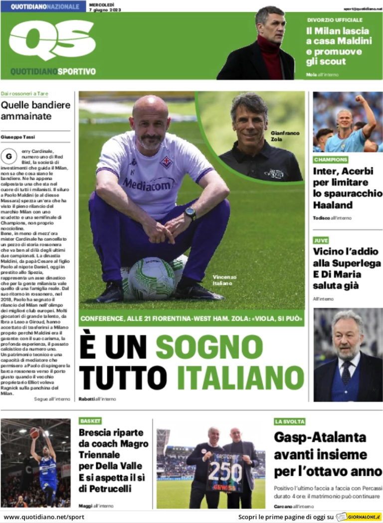 ''QS'' Quotidiano Sportivo