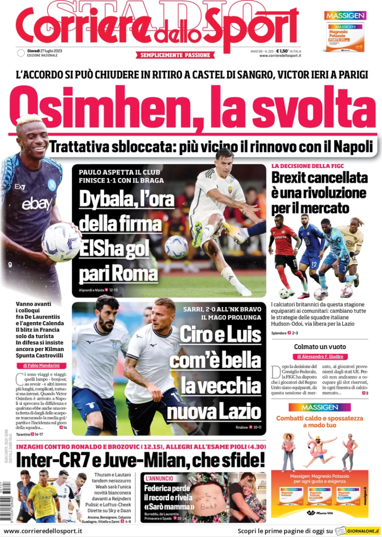 Corriere Dello Sport 🇮🇹