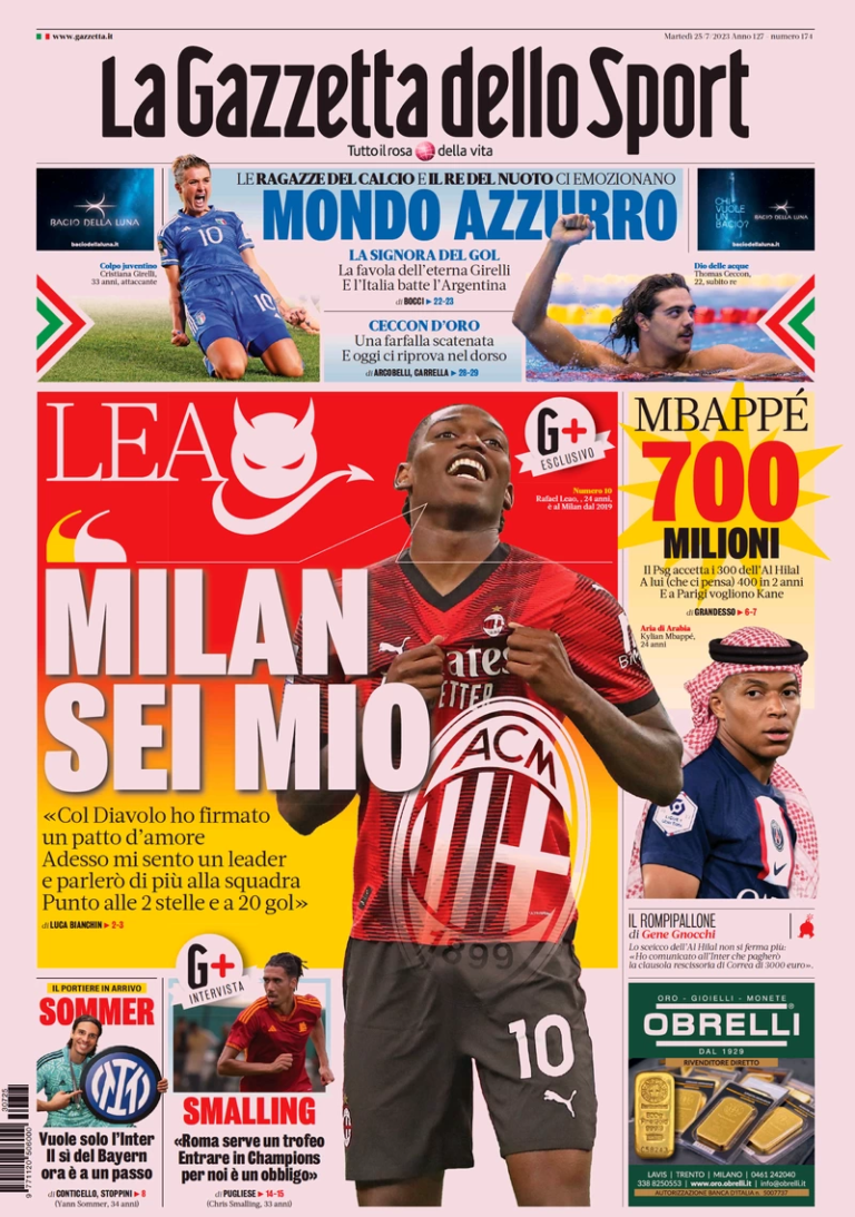 Gazzetta Dello Sport 🇮🇹