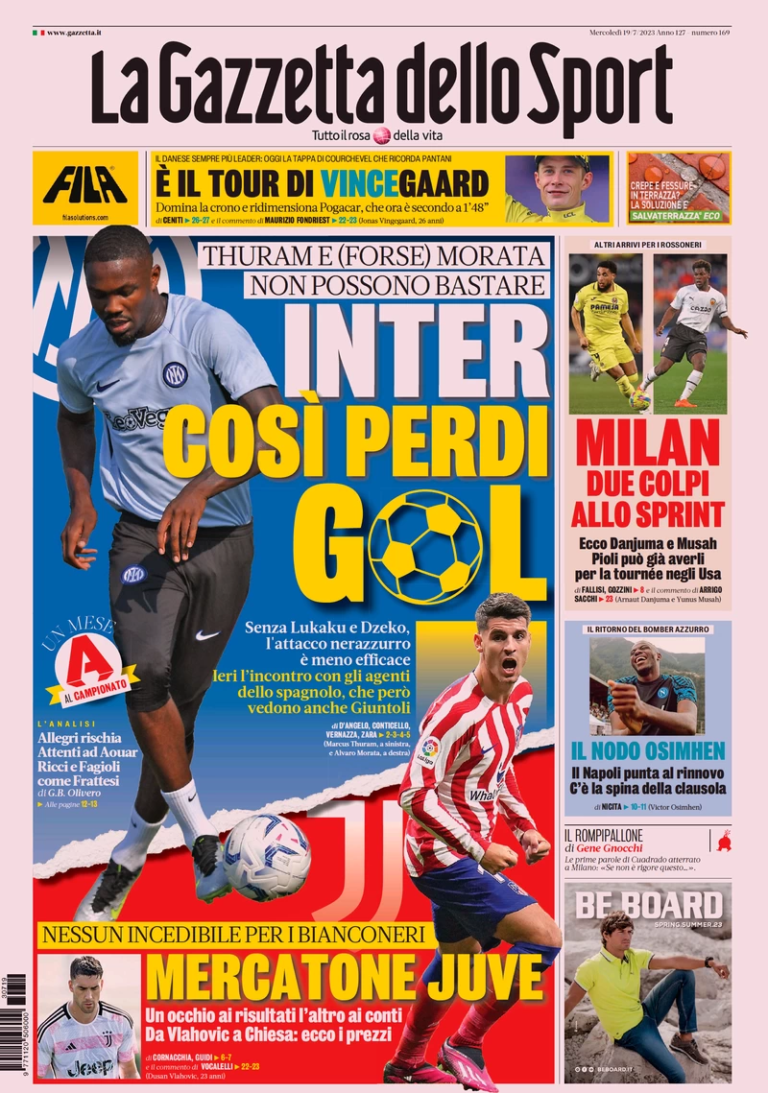 Gazzetta Dello Sport 🇮🇹