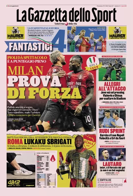 Gazzetta Dello Sport🇮🇹