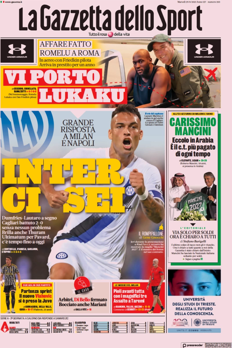 Gazzetta Dello Sport🇮🇹