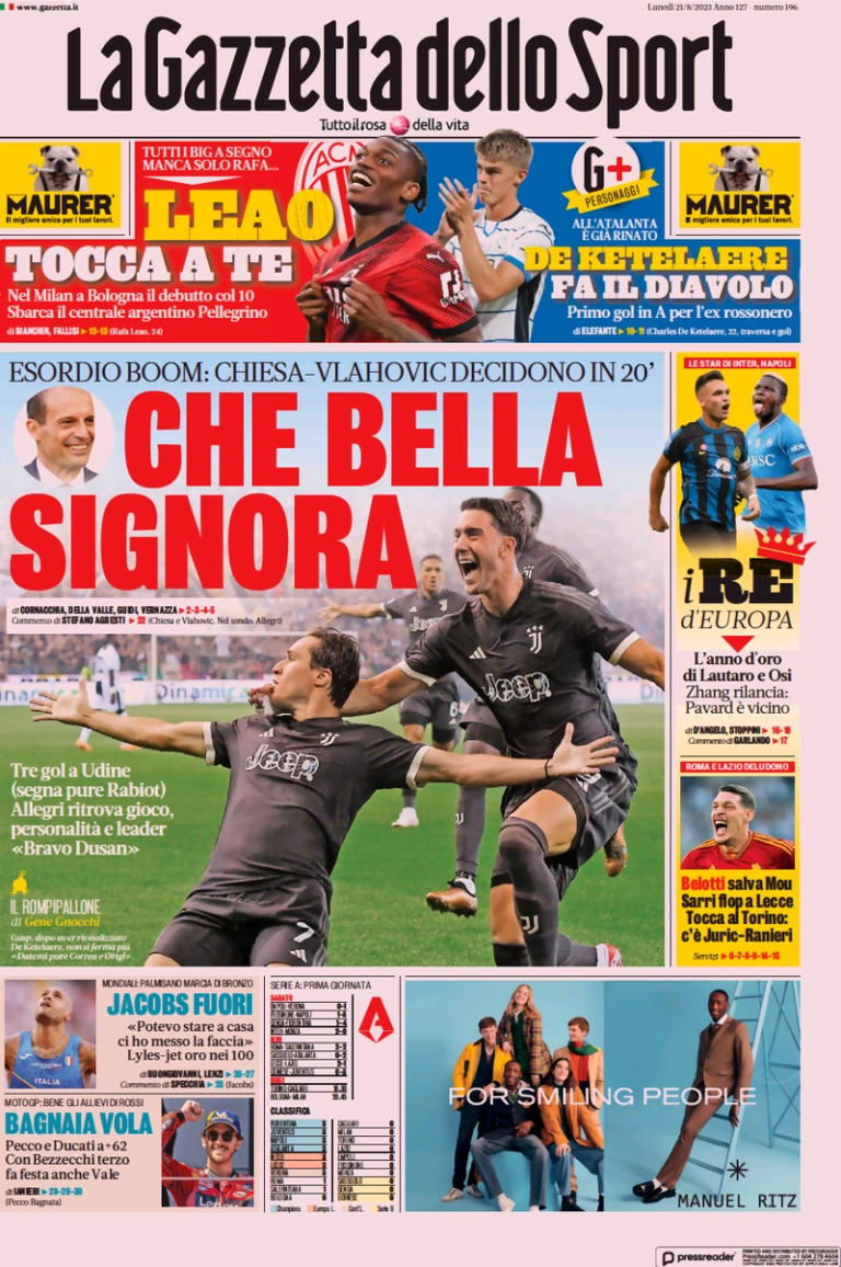 Gazzetta Dello Sport🇮🇹