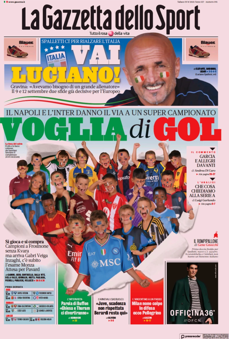 Gazzetta Dello Sport🇮🇹