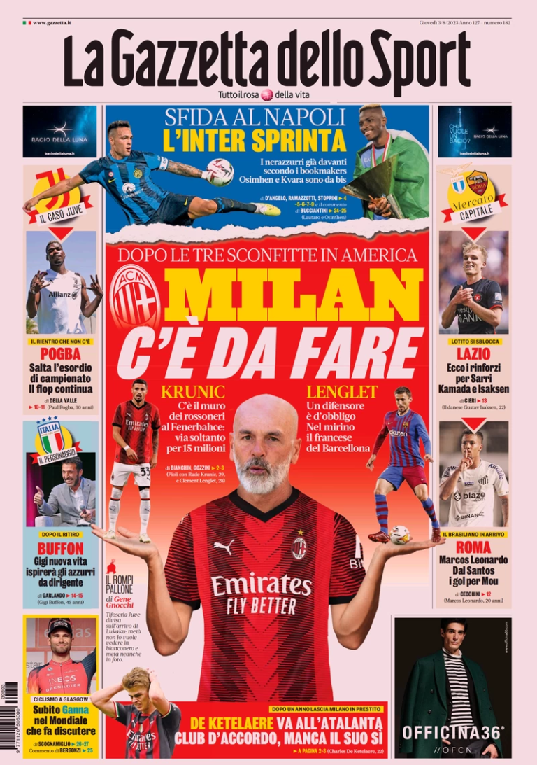 Gazzetta Dello Sport🇮🇹