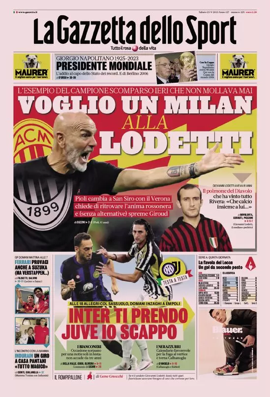 Gazzetta Dello Sport🇮🇹