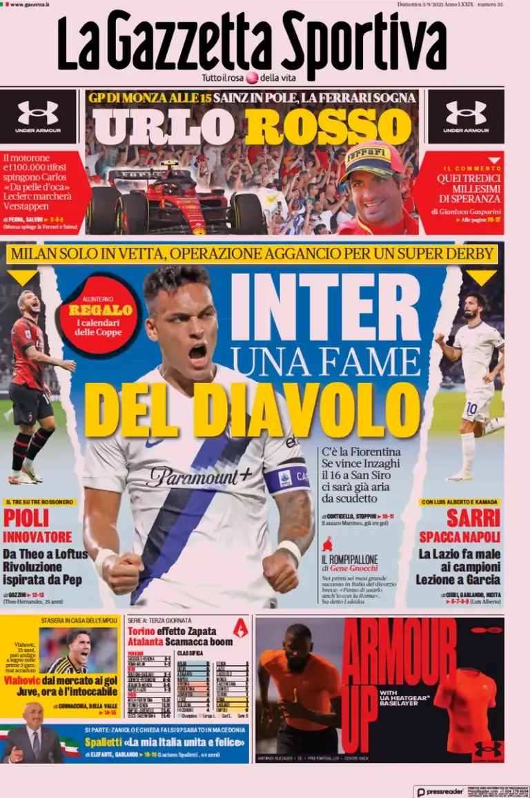 Gazzetta Dello Sport🇮🇹