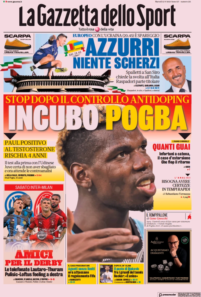 Gazzetta Dello Sport🇮🇹