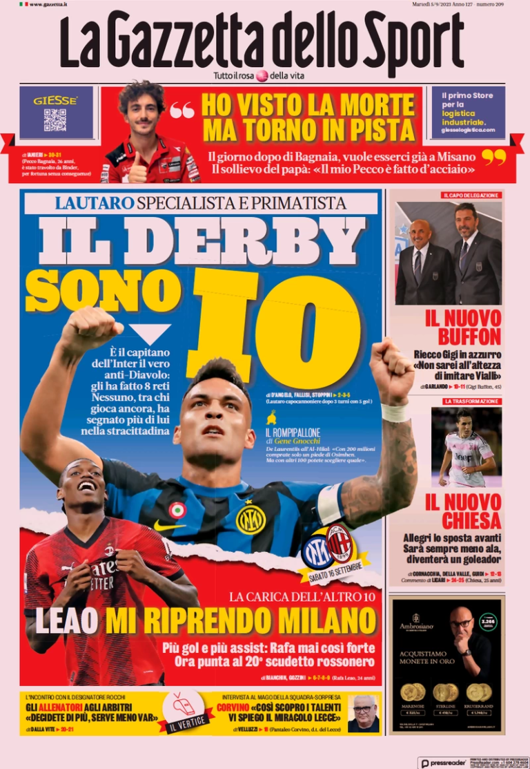 Gazzetta Dello Sport🇮🇹