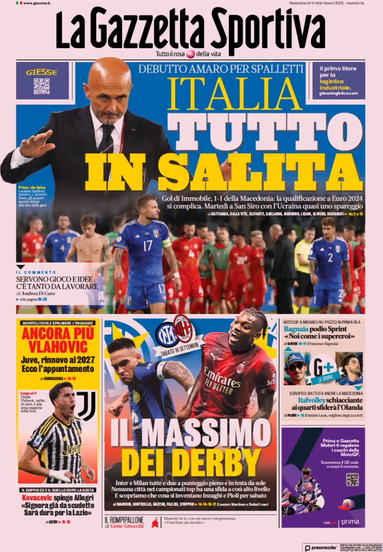 Gazzetta Dello Sport🇮🇹